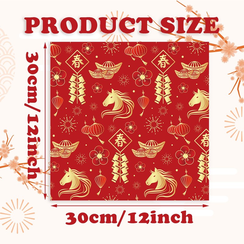 GLKTOPO 2026 Chinese New Year of the Horse Theme Scrapbook