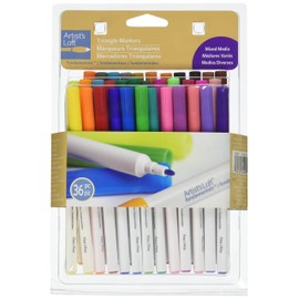 Artist's Loft Fundamentals Triangle Markers Set 36 Piece by Artists Loft