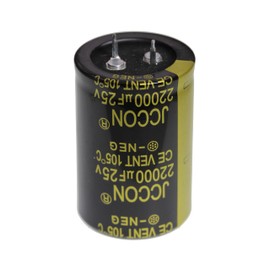 3 Pieces 25V 22000uF 30x45 30x45mm 2 Pin Solder Snap-in Terminal Electrolytic Capacitor