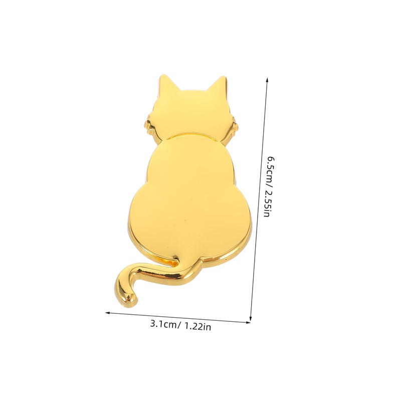 Ciieeo Metal Cat Car Decal Bumper Sticker for Cars Motorcycles