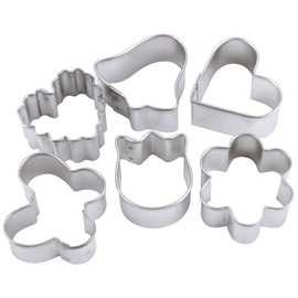 Wilton Mini Romantic Metal Cookie Cutter Set