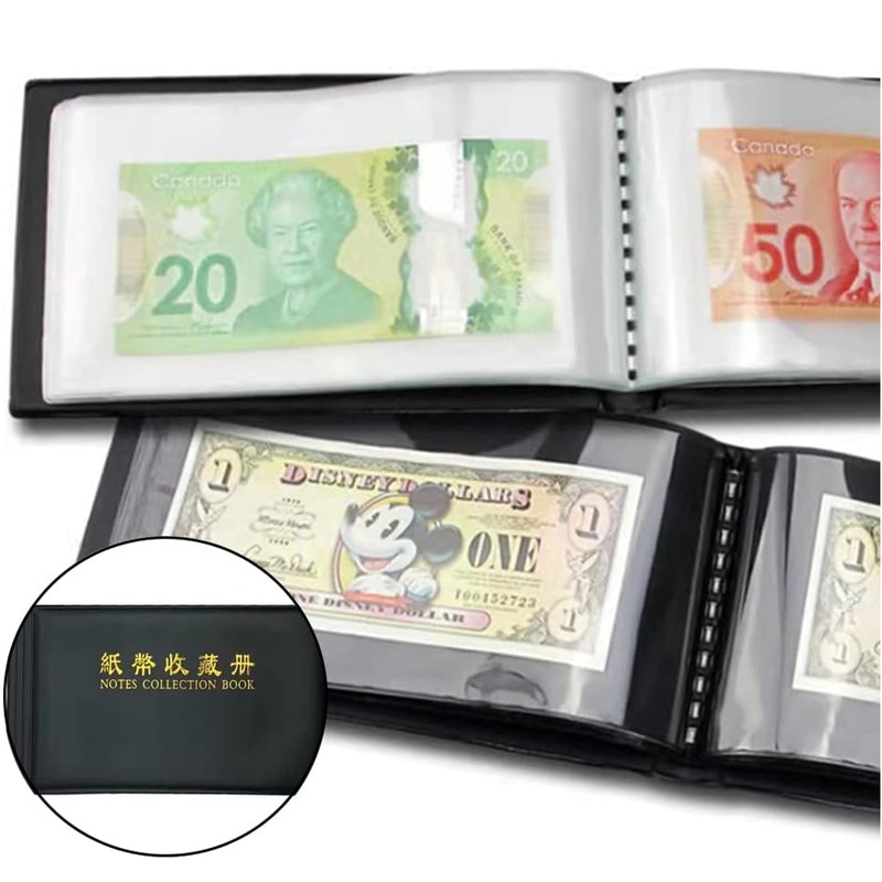 Anboli Money Storage Case Bill Holder Bill Album Bill Case