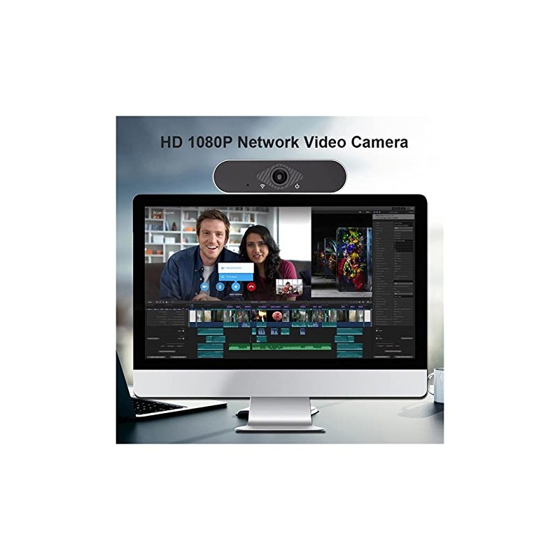 Web Camera Full HD Autofocus Webcam 1080P PC Computer Camera