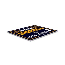 SignPro Mikie Sherrill For Governor Yard Sign | Mikie Sherrill Sign | Mikie For Governor Lawn Sign | New Jersey Governor 2025 | 24" x 18" Corrugated Plastic | Includes H Stake | Double Sided