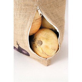 Tea Life 31012 Vegetable Storage Bag, Onion, Width 10.8 x Depth 15.0 inches (27.5 x 38 cm), Veggie Bag