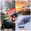 TYT Tri Ball Hitch Trailer Mount w/ Locks, Tow Hook