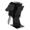 2 Blade Heat Powered Wood Fireplace Fan 1200RPM 25dB Low