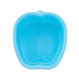 (Blue) - Lemoncy Large Plastic Foot Basin Foot Bath Spa Tub Foot Massage for Soaking Foot,Toe Nails, and Ankles,Pedicure,Improved Sturdy Portable Foot Tub-Blue