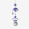 Blue Evil Eye Decor Angel Suncatcher, Evil Eye Charm Hanging