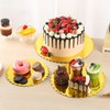 RAMFIYN 20 Pack 12 Inch Cake Boards Gold Cardboard for
