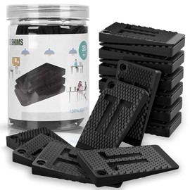 35 Niveladores de Almohadillas para Muebles, Cuñas de Mesa, Pies de Goma para Bricolaje, Tienen Cuñas de Capacidad de Peso Extrema para Escritorio, Si
