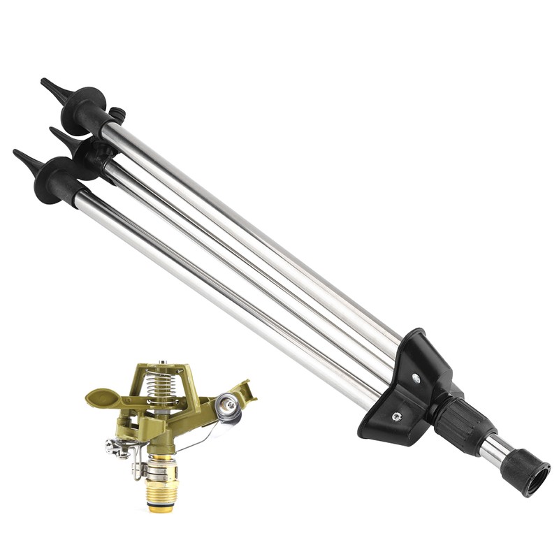 Stainless Steel Ground Insert Zinc Sprink Water Watering Sprinkler Sprayer