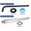 Wall Mounted Shower Head Extension Arm for Rainfall Showers –