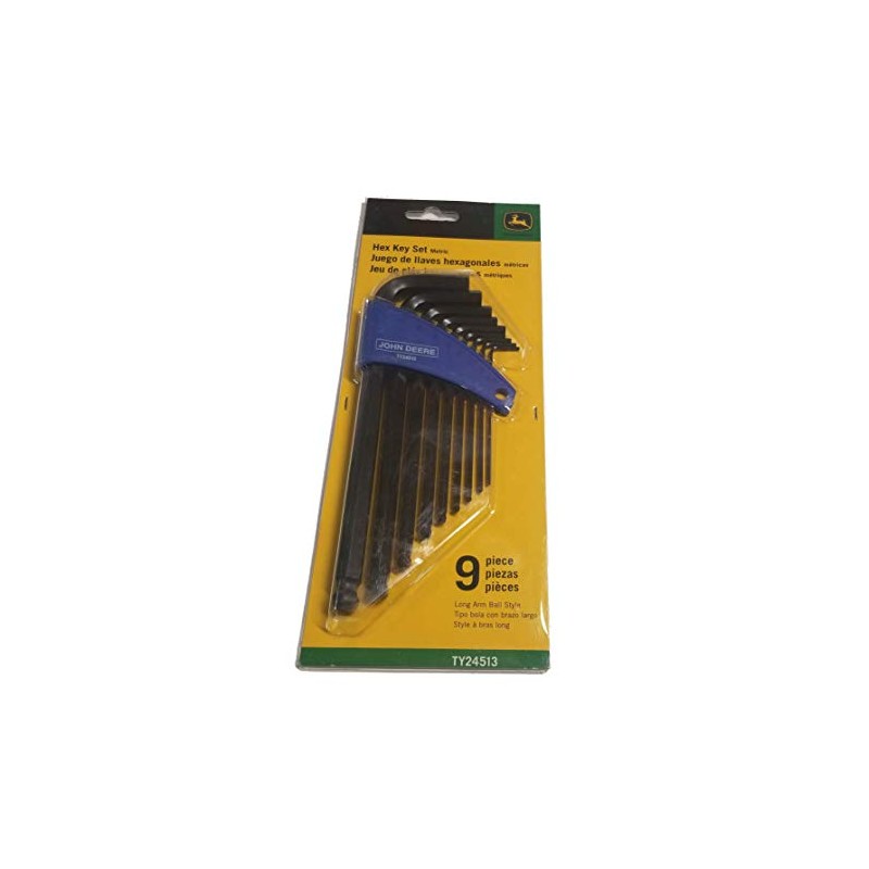 John Deere 9-Piece Metric Hex Key Set - TY24513