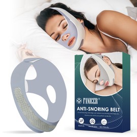 VelVervy Anti-Schnarch-Kinnriemen, Anti Schnarchen Gerät, Kinnband Gegen Schnarche, Schnarchlösung, Schnarchstopper für Männer und Frauen, Verbessern Sie Ihren Schlaf