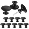TsunNee 12PCS Vintage Cabinet Knobs, Chic Drawer Knobs, Antique Kitchen