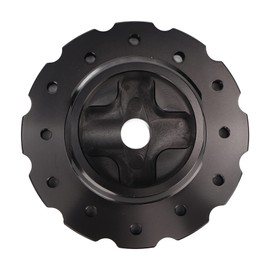 Gaming Steering Wheel Adapter for Professional Aluminium Steering Wheel Adapter for T300 T500 TS PC TS XW (Black)