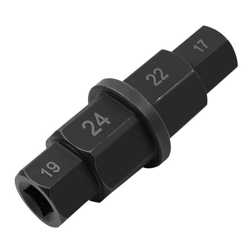 Quwem Motorcycle Spindle Socket Tool,Hex Axle Tool Allen Key Socket