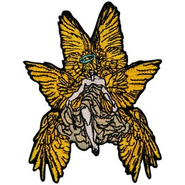 ZEGINs Seraph Patch Embroidered Applique Badge Iron On Sew On Emblem