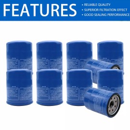 KOONDHEEND 10 PACK Honda Acura Engine Oil Filter NEW 15400-PLM-A02 10 PC
