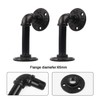 Pipe Shelf Brackets Set of 6 EQUASON Industrial Iron Shelf