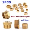 MiJunHD 2PCS Brass Reducer Connector | BSP Female Thread G