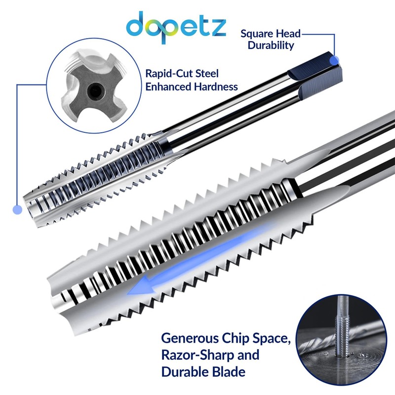 Dapetz ® 15Pcs Helicoil Thread Repair Kit M14 X 1.5