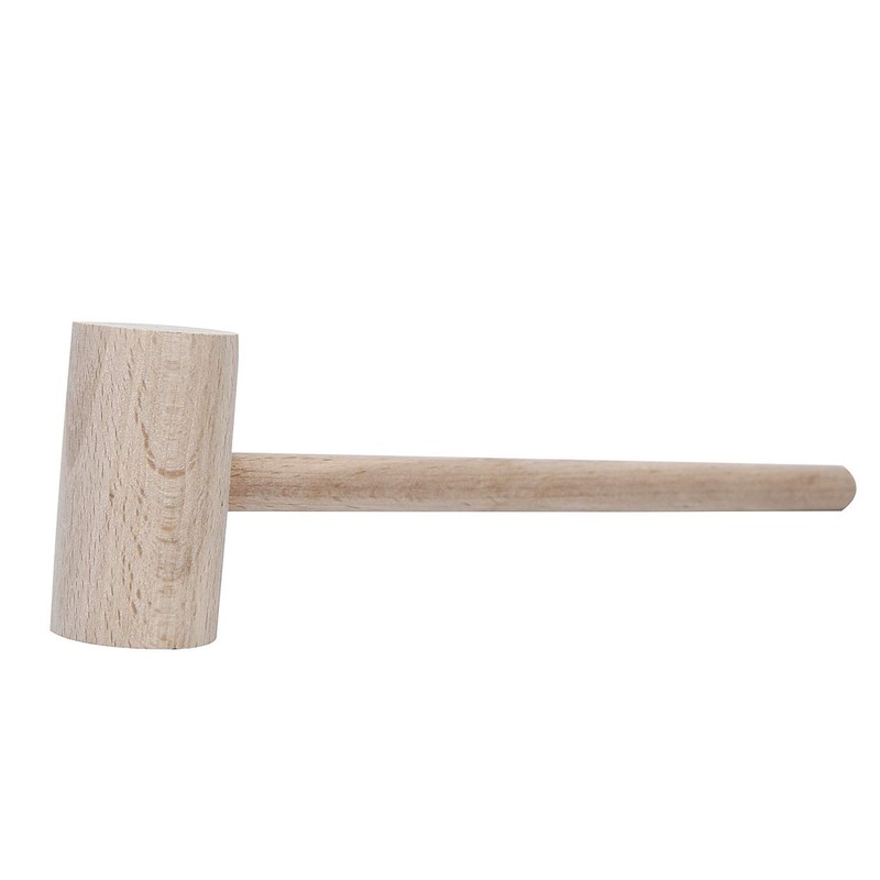 Wooden Crab Mallets Lobster Hammers Seafood Crackers, Beechwood, Set of