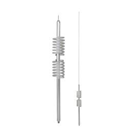 Universal TRAM TCT-9 15,000-Watt TramCat Trucker Twin-Coil Aluminum CB Antenna with...