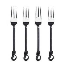 Gourmet Settings (GS) Twist & Shout 8 1/4" Dinner Fork (Set of Four)