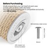 SVD.PET Scratching Post Replacement, 17" x 2.95" Jute Rope Tree