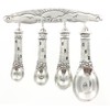 Basic Spirit Pewter Measuring Spoons with Rack, Lighthouse (SP-25)