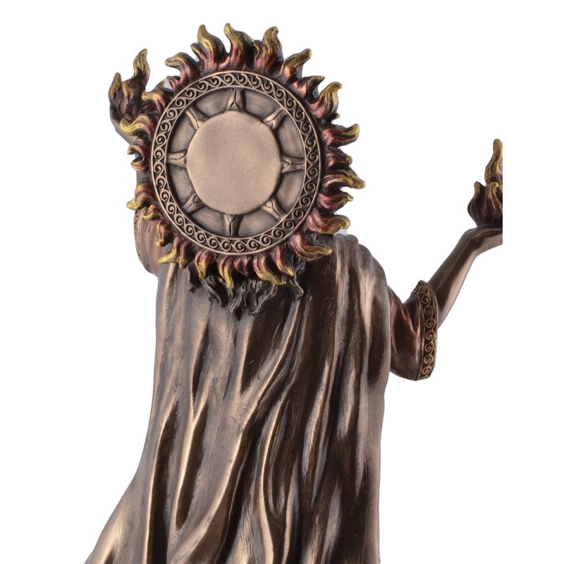 Belenus Celtic God of Sun and Fire - Bronzed by