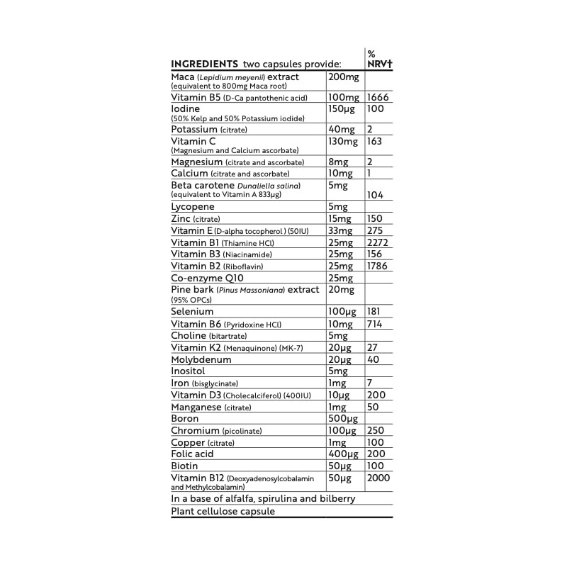 Viridian - Essential Man Multivitamin | 60 Veg Caps |