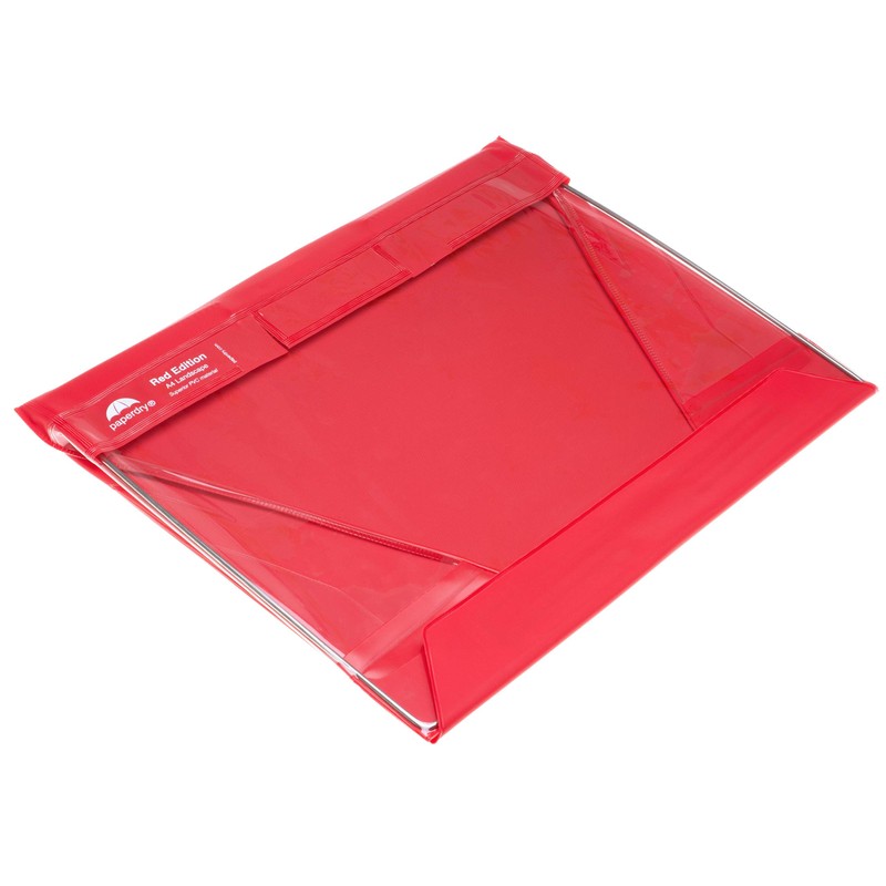 Paperdry Red A4 Landscape Waterproof Clipboard - Cold Proofing Agent,