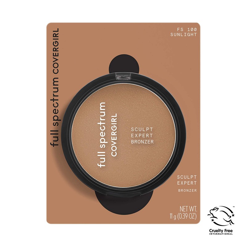 CoverGirl Sculpt Expert Bronzer - 100 Sunlight For Women 0.39