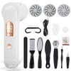 Meyluth Electric Foot Scrubber File Callus Remover with Absorb Function