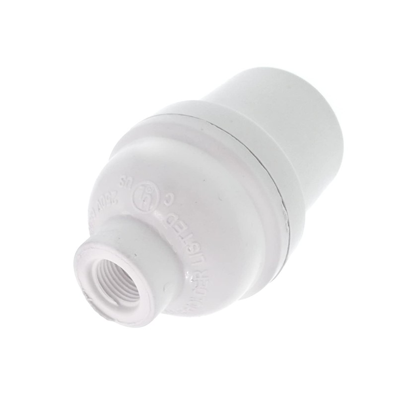 Phenolic Medium Base Light Socket,3 Pack TWDRTDD White Period Style
