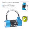5 Dial Digit Code Combination Padlock Travel Suitcase Gym Locker