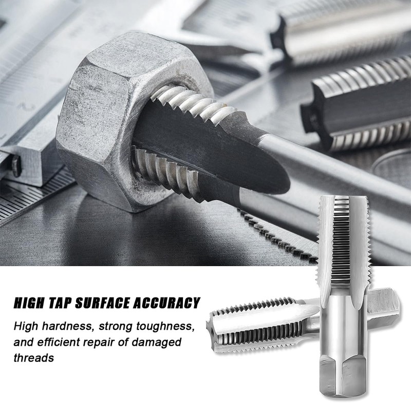 Set of 2 Taps, Pipe Tap Set, 1/2 Inch Tap,