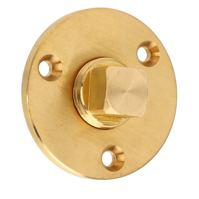 Boat Drain Plug 2 Inch With Brass Plug Oval Marine