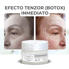 Crema Facial Efecto Tensor Apariencia Alisada Piel Más Firme Ácido Hialurónico Colágeno Elastina Uso Diario
