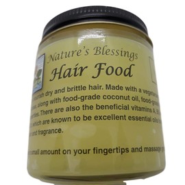 Nature's Blessing Hair Food Vegetarian Formula for Dry Brittle Hair (All Natural Ingredients)