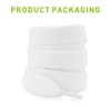 UamGlsob 15MM Cotton Fat Shoe Laces for Sneakers, 5/8" Wide