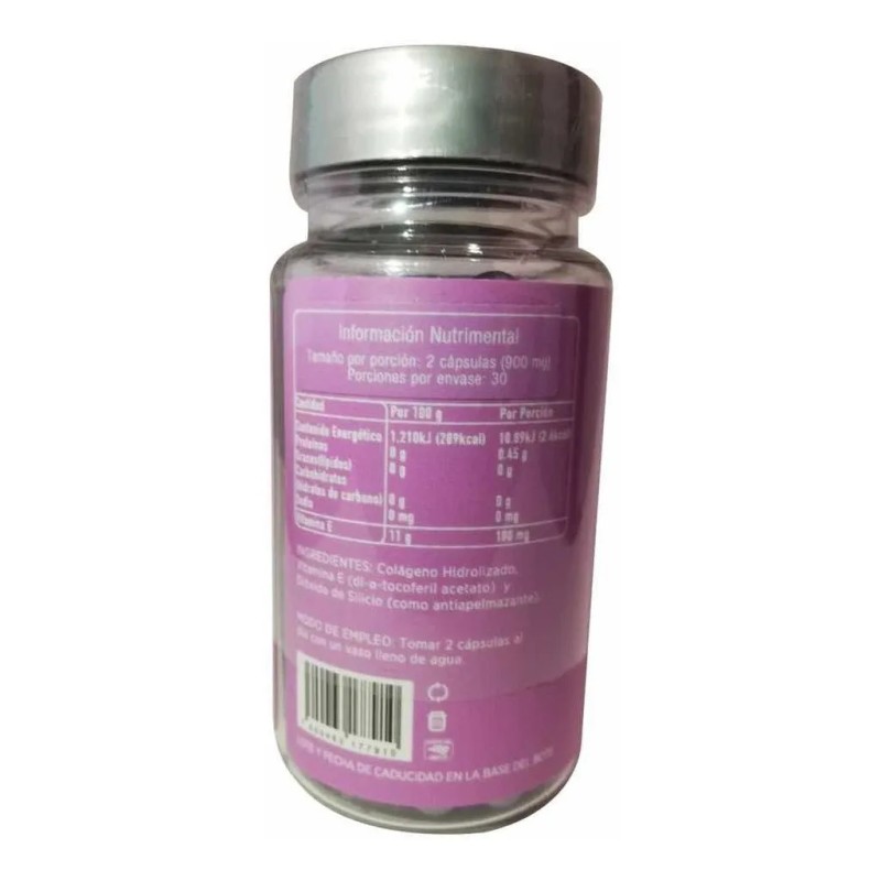 Chebelle Cápsulas De Colágeno Y Vitamina E Piel Uñas Pelo