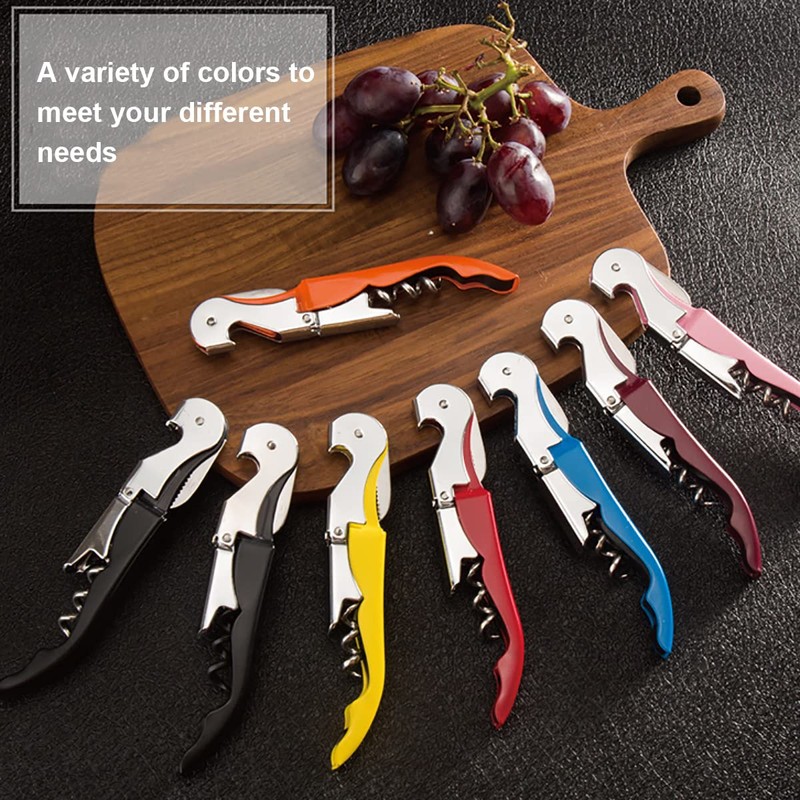 Waiter Corkscrew Professional Wine Opener with Foil Cutter,Manual Wine Bottle