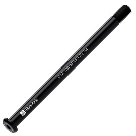 BiberAxle 12 mm Thru Axles for Bicycle Forks and Rear Bicycle Frame, Mountain Bike and Road Bikes, Aluminium Alloy Hub Adapter Axle (Thread Pitch: 1.75 mm/Length: 175 mm)
