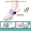 Corrector de Juanetes Para Hombre y Mujer Ajustable,Separador de Dedos