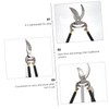 Mipcase Durable Pruning Scissors for Gardening Compact Twigs Shears with