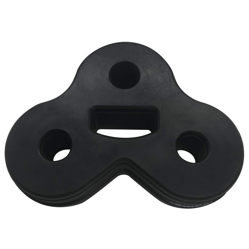 Exhaust-Rear Muffler Rubber Insulator Mount Bracket 3 Holes C2C32948 For